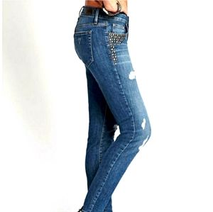 EEUC Guess Kate Studded Skinnies